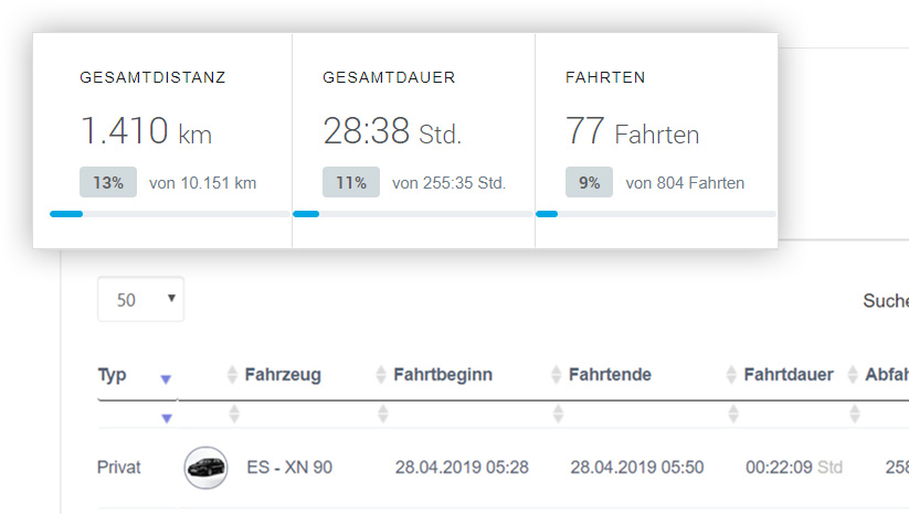 Professionelle Fuhrpark-Auswertung mit FLEETIZE